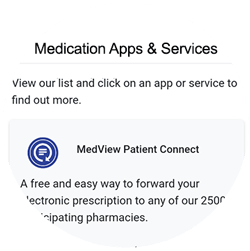 Medication apps & Services